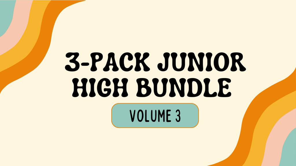 3-Pack Junior High Bundle, Volume 3