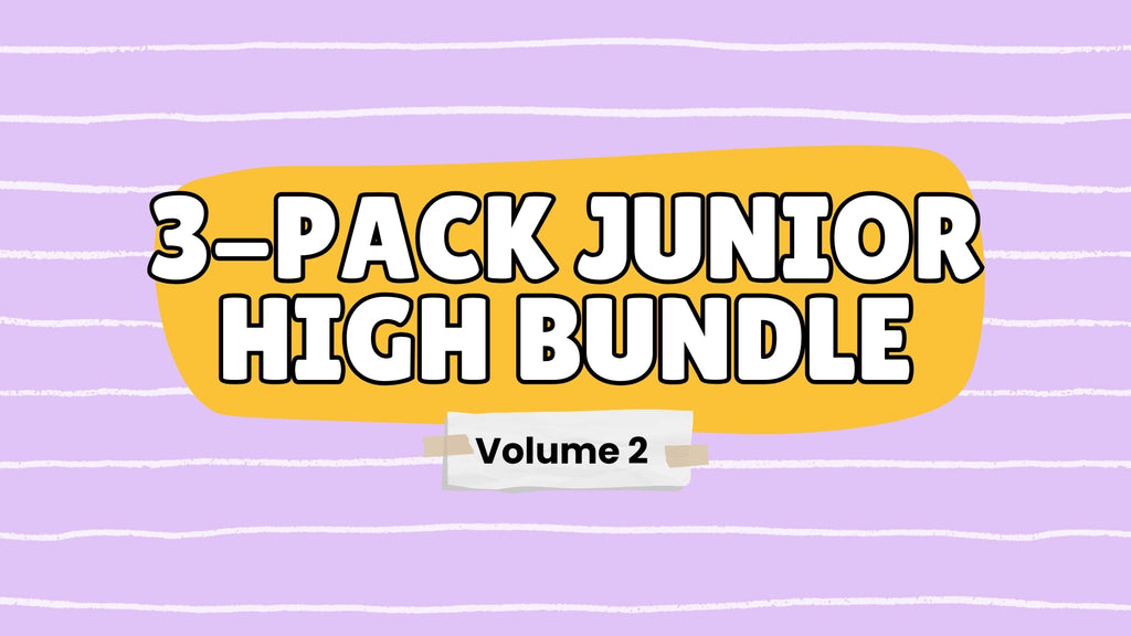 3-Pack Junior High Bundle, Volume 2