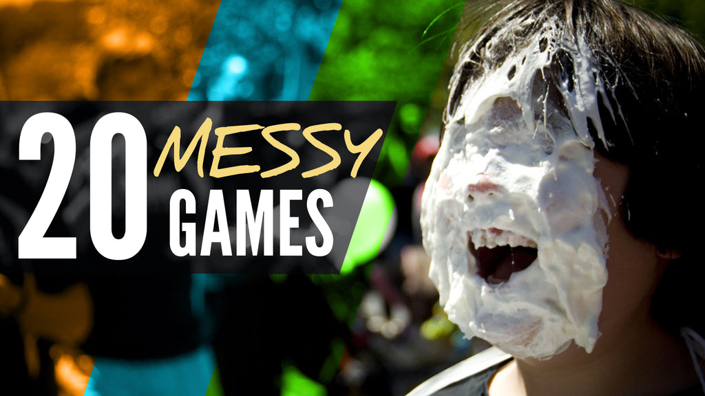 20 Messy Summer Games